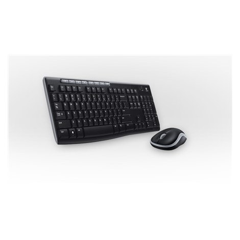 Logitech | MK270 | Keyboard and Mouse Set | Wireless | Mouse included | Batteries included | US | Black, Silver | USB | English - 4